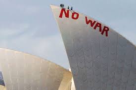A sydney opera house spokesperson confirmed a small group of protesters were told by security to remove the banner. Moments Before War The Sydney Snow Dome Maas Magazine
