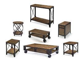 Made from fine pine solids, this piece is aged with a distressed natural pine finish that gives it a weathered charm. Magnussen Furniture Pinebrook Living Room Collection