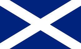 Banner o schotland , ook bekend als st andrew's cross of de saltire ) bestaat uit een witte saltire die een blauw veld beschadigt. Vlag Van Schotland Wikipedia