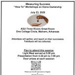 How to Workshop - Home Ownership - Measuring Success