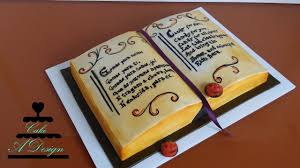 The premise of simple cake is a lovely one: Book Cake Tutorials Novelty Birthday Cakes Ideas