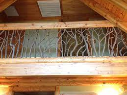 Cabin In The Clouds Loft Rail Loft Railing Cabin Loft House Styles