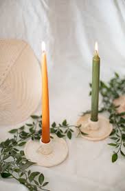 This tall tealight is suitable for any home. Diy Ceramic Look Candleholders The Lovely Drawer