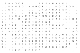 Make your own custom word search with our free generator. Word Search Hard Rock Bands Puzzle Fortleetraveller Com