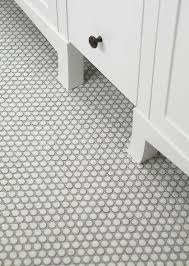 Maybe you would like to learn more about one of these? White Penny Tiles With Gray Grout Design Ideas