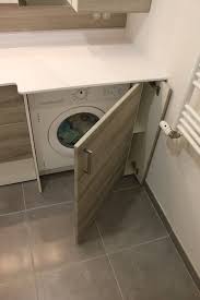 Vancouver Meuble Salle De Bains Sur Mesure Avec Lave Linge Atlantic Bain Relooking Salle De Bain Relooking De Petite Salle De Bain Lave Linge Salle De Bain
