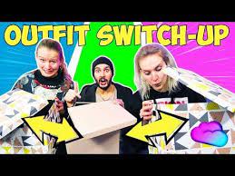 Mystery Box Switch Up Outfit Challenge Kaan Nina Kathi Tauschen Klamotten Wer Hat Besten Style Youtube Kids Club Outfit Challenge Mystery