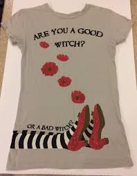 Are You A Good Witch Or A Bad Witch Png Wizard Of Oz Are You A Good Witch Or Bad Witch Tee Shirt Sz L Ebay T Shirts For Women Cotton Tshirt Short Sleeve