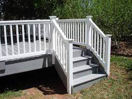 Pin By Aaa Remodeling On Decks And Patios Deck Stair Railing Trex Stair Railing Trex Stairs