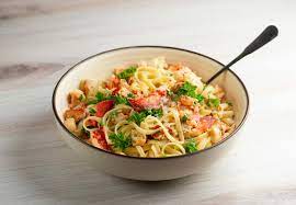 Lemon Garlic Lobster Pasta Framed Cooks
