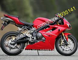 Hot Sales Aftermarket For Triumph Daytona 675 2006 2007 2008 Daytona675 06 07 08 Full Red Motorcycle Fairing Inject Triumph Daytona 675 Red Motorcycle Triumph