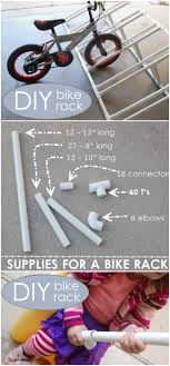 Cheap Diy Projects For Home Decoration That Will Prove Very Beneficial To Build Up A Well Decorated Home Pvc P Diy Bike Rack Bike Storage Diy Baby Diy Projects