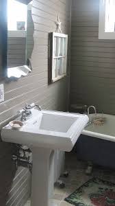 Horizontal Beadboard Simple Bathroom Renovation Beadboard Bathroom Master Bathroom Design