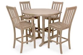 These table and chairs may suit more for an outdoor picnic table or can be made to feel indoors with the addition of a table cloth. Composite Patio Furniture Furniture Made With Recycled Plastic Patio Productions