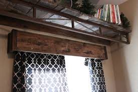 Embellishments Project Post 6 Levi S Barnwood Shelf Barnwood Shelves Wood Valances For Windows Wooden Window Valance