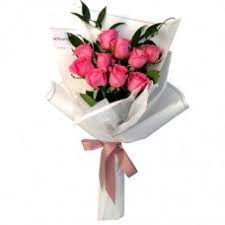 Symphony Collection Pink Roses Bouquet Pink Rose Bouquet Order Flowers Online Send Flowers
