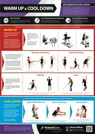 Warm Up And Cool Down Professional Fitness Training Wall