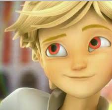 Different coloured eyes for Marinette and Adrien