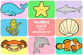 The Glitter Teacher Flash Cards Y Tarjetas Doman De Los Animales Del Mar Tarjetas Educacion Infantil Animales