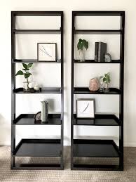 Crate Barrel Leaning Bookshelves Crate Barrel Living Room Leaning Bookshelf Bookshelves