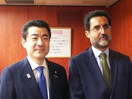 Afiliado al partido centroderechista demócratas (dem), eduardo paes ganó la alcaldía a los 51 años en una especie. Minister Nogami And H E Mr Eduardo Paes Saboia Ambassador Extraordinary And Plenipotentiary Of The Federative Republic Of Brazil To Japan December 4 2020 Maff