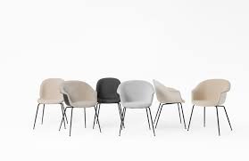 Gubi Beetle Chair Black Chrome Light Boucle 28 Finnish Design Shop