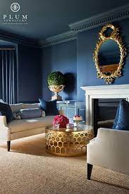 A new york city apartment by elizabeth cooper that uses every possible shade of blue. 37 People Who Used Blue To Make Their Home Decor Pop Blue Rooms Blue Living Room House Interior