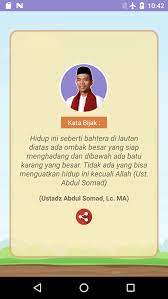 Di bagian bawah saya akan menuliskan tanggapan. Kata Mutiara Ustadz Abdul Somad Von Cerdasional Android Apps Appagg