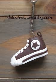 Bricoles En Fimo Porte Clefs Gri Gri Broches Album Photos Clafoutine Porte Clef Fimo Converse