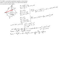 Ea pica pe planul ( vbc) care este infinit. Fie Vabc O Priramita Triunghiulara Regulata Cu Latura Bazei Ab 6 Si Muchia Laterala Va 4 3 Cm Brainly Ro