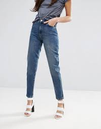 Asos Warehouse Warehouse High Rise Boyfriend Jeans Blue Adorewe Com High Rise Boyfriend Jeans Latest Fashion Clothes Boyfriend Jeans