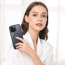 Amazon.com: BENTOBEN for iPhone 13 Pro Max Case,[Compatible with MagSafe]  iPhone 13 Pro Max Magnetic Phone Case Translucent Matte Shockproof Women  Men Protective Cover Case for iPhone 13 Pro Max 6.7",Navy Blue :