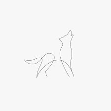 It is undoubtedly a solitary aesthetic designed by our illustrator sameer. Wolf Easy One Line Draw Tiny Tattoo Animal Sketch Wolf Tattoos Small Wolf Tattoo Animal Tattoos