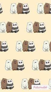 las etiquetas mas populares para esta imagen incluyen background bear iphone y wallpaper we bare bears wallpapers bear wallpaper cute panda wallpaper