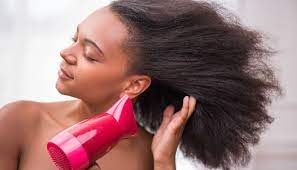 Holding the hairdryer too close to your hair can result in heat damage, and damaged hair is often frizzy. How To Blow Dry Kinky Textured Hair Without Damage