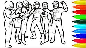 Each ranger samurai samurai has a symbol of power in their masks and must learn to control the powers of fire, water, forest, earth and light. Power Rangers Samurai Fight To The End Coloring Pages Youtube