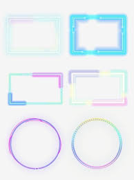 Simple And Colorful Neon Borders Are Available For Commercial Use Frame Neon Border Colorful Png Transparent Clipart Image And Psd File For Free Download Borders Prints For Sale Colored Smoke