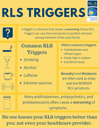 If you think you may have rls, you should schedule an appointment with your doctor. Restless Legs Syndrome Foundation Blog 2018