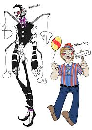 Marionette and Balloon boy | Five nights at freddy's, Fnaf, Fnaf characters