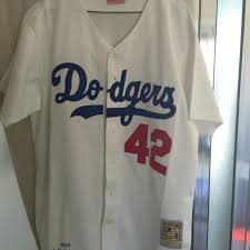 Try it now by clicking jackie robinson jerseys and let us have the chance to serve your. Best Authentic Jackie Robinson Jersey Mitchell And Ness Cooperstown Edition Real Authentic Size 50 For Sale In Murrieta California For 2021