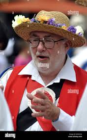 Dancing morris man hi-res stock photography and images