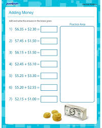 Money Worksheets For 5th Grade Pics Adding Money Free Math Worksheet For Fifth Grade Adding Money Kids Math Worksheets Free Math Worksheets