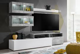 Wohnwand quadro grau hochglanz weiss 228 cm mediawand medienwand design modern led beleuchtung mdf hochglanz hangewand hangeschra. Home Entertainment Furniture Multi Function Tv Stand Home Living Room Furniture With Storage Shelves Led Light And Cabinets European Style Led Back Light Ab070 Nidouillet Tv Cabinet Home Laketownal Com
