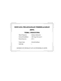 Check spelling or type a new query. Rpp B Indonesia Ktsp Kelas 2