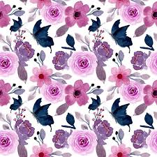 Check spelling or type a new query. Purple Flower And Butterfly With Watercolor Seamless Pattern Purple Flowers Wallpaper Watercolor Seamless Pattern Flower Wallpaper