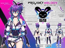 Melody's 2d model | Projekt Melody | Know Your Meme