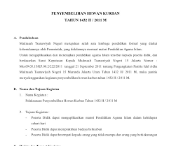 Contoh proposal usaha atau contoh proposal bisnis berikut ini dapat membantu kamu mulai membuat rancangan bisnis mu. Contoh Proposal Qurban Idul Adha Masnurul