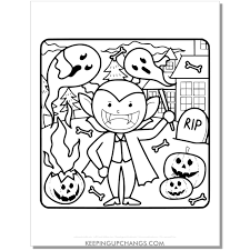 5 pages instant download halloween coloring pages 5 different designs to color/digital/digi/stamp/fall/witch. 75 Free Halloween Coloring Pages Most Popular Printables