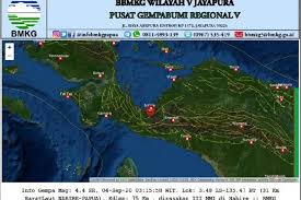 Laman ini dikelola oleh komunitas pemerhati seismik indonesia. Gempa Bumi Magnitudo 4 3 Mengguncang Nabire Tidak Berpotensi Tsunami Nasional Tempo Co