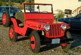 Image result for Buckeye Red 1942 Willys